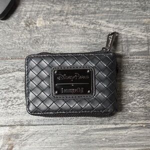 Disney Loungefly Black Quilted Wallet